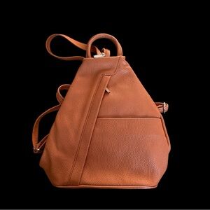 Tuscany Leather Camel Color Leather Backpack